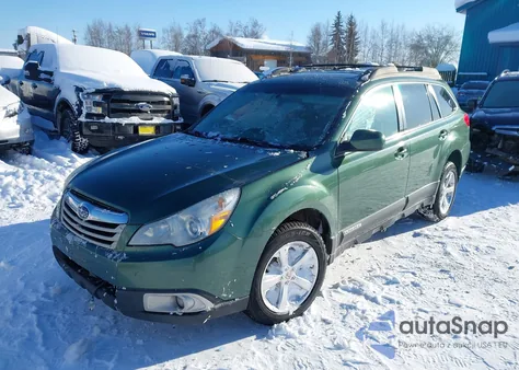 2010 Subaru Outback 2.5I Premium z USA, uszkodzony, nr VIN 4S4BRBGC5A3310408
